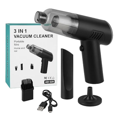 🧹 3-in-1 Portable Vacuum Cleaner | Vacuum + Blower