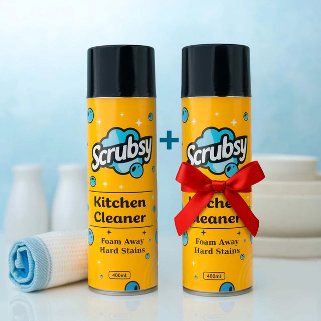 Foam-Based Complete Kitchen Cleaner & Disinfectant — Pack of 2