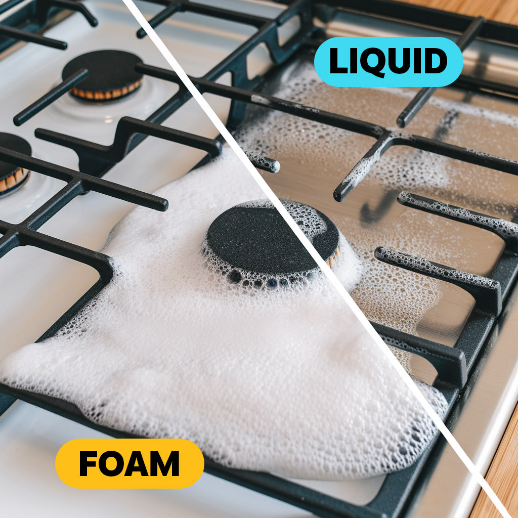 Foam-Based Complete Kitchen Cleaner & Disinfectant — Pack of 2