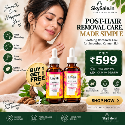 Layali Follicle Calm Oil (Buy 1 Get 1 Free)